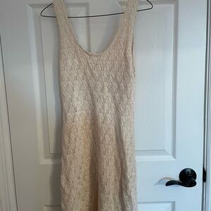 Steve Madden Cream Lace Dress